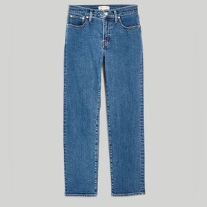 The Perfect Vintage Straight Jean in Indigo Stretch, size 29